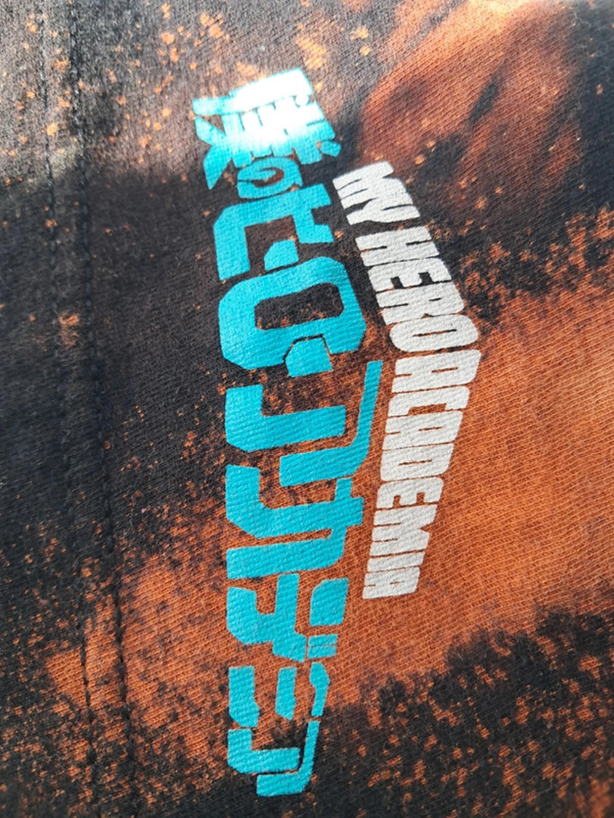 Blood splatter, my hero academia t shirt