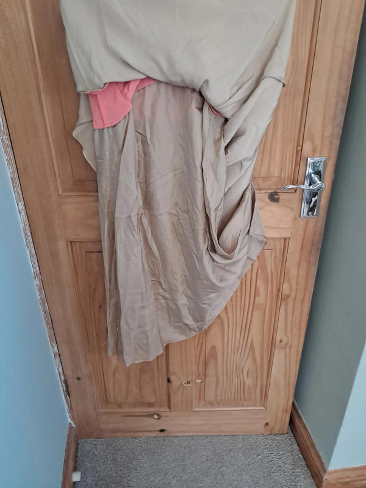 Pink/beige dress