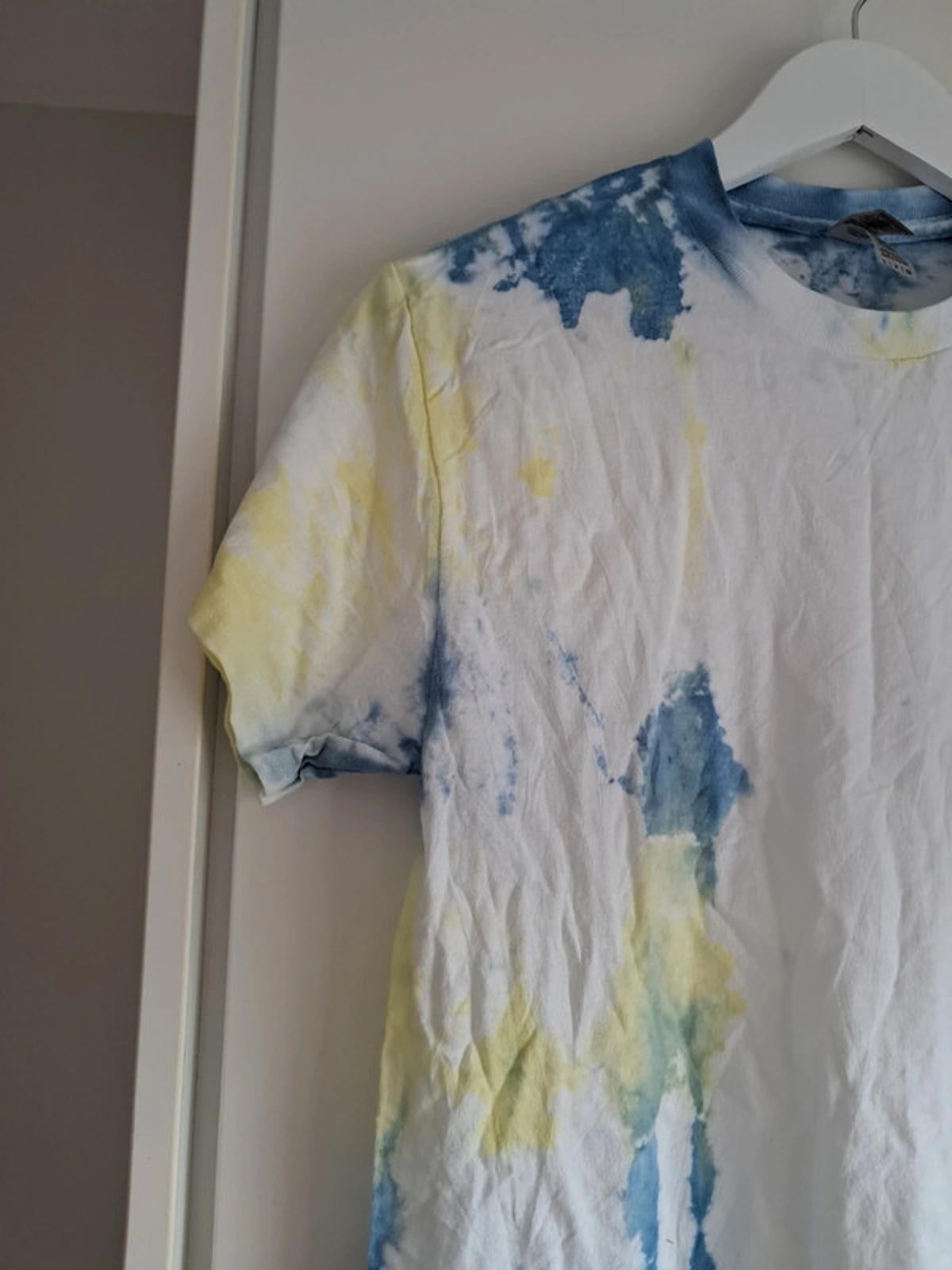 White tie dye shirt