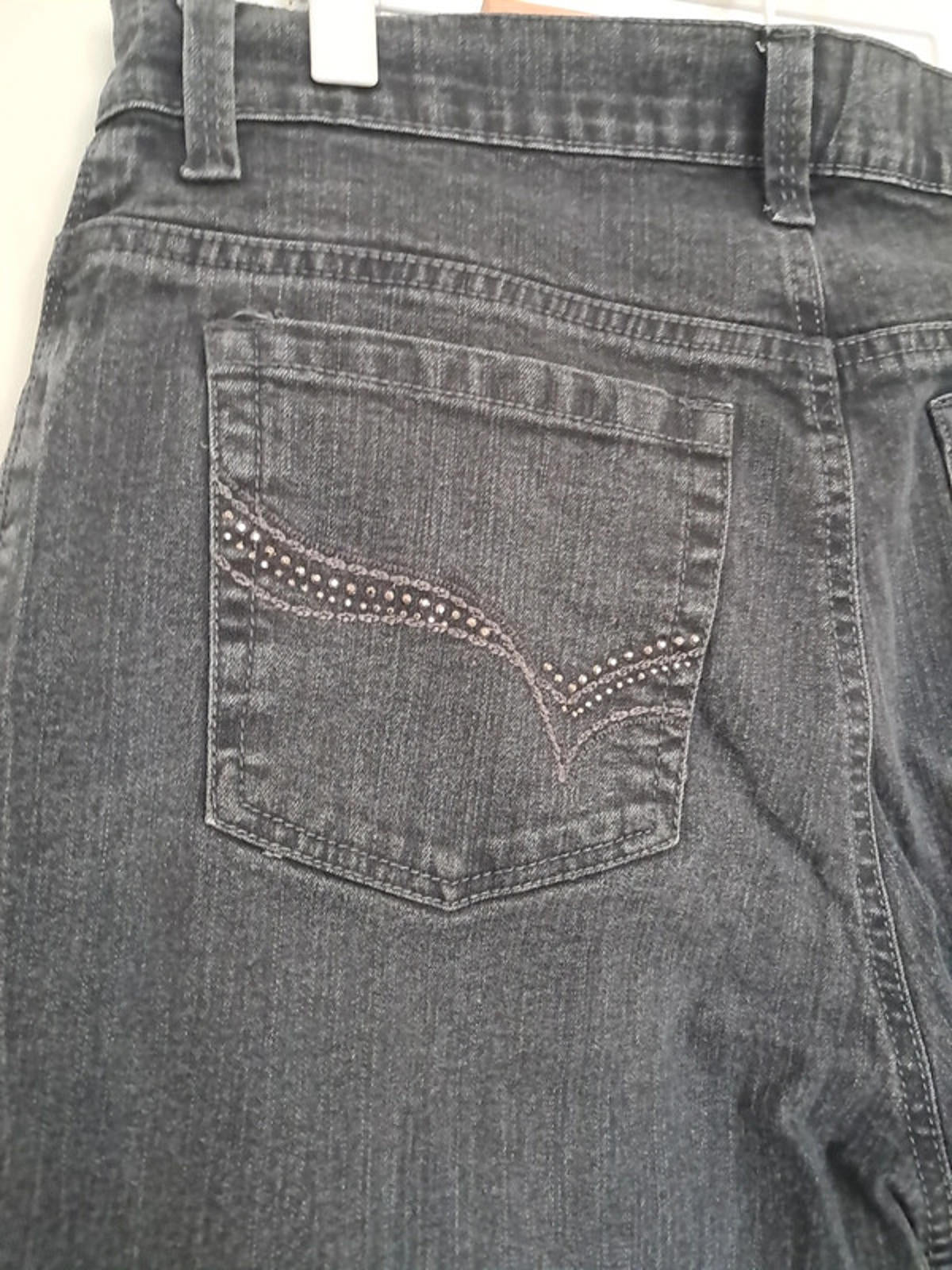 Gloria vanderbilt 12 "Amanda" grey jeans