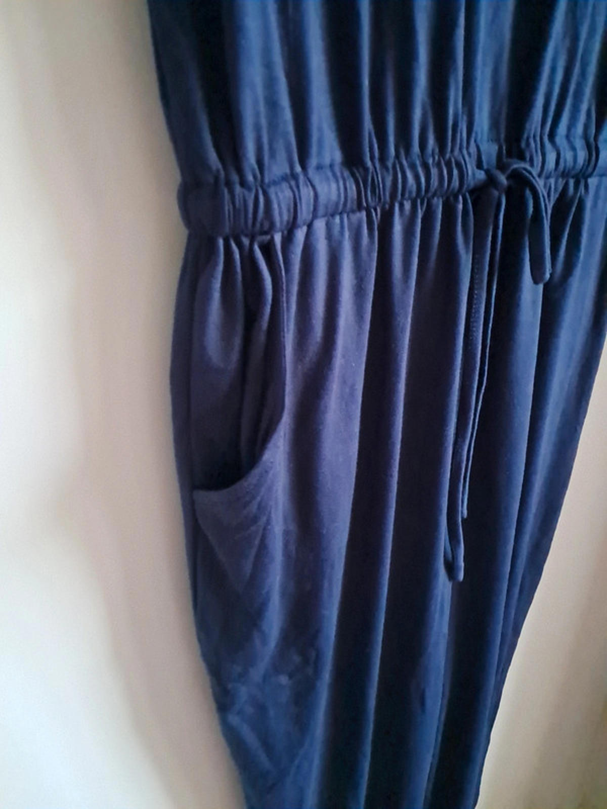 Blue jumpsuit