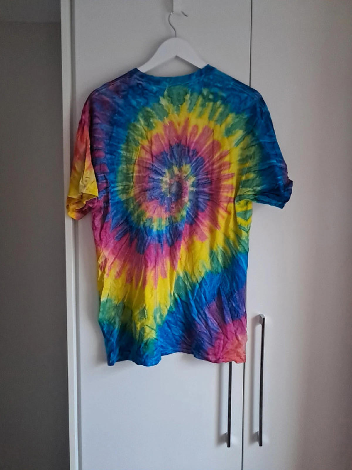 Spiral rainbow sunshine t shirt