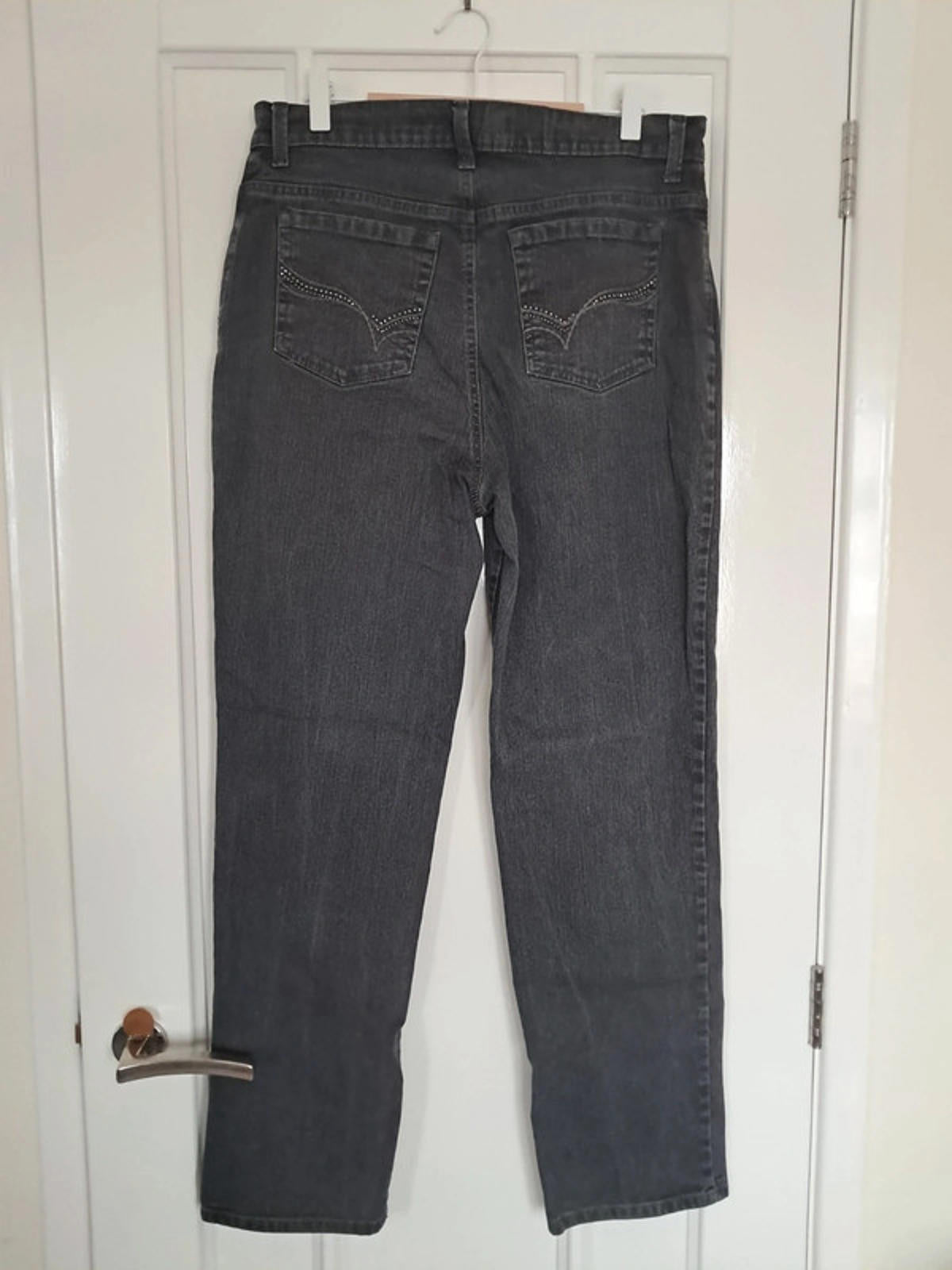 Gloria vanderbilt 12 "Amanda" grey jeans