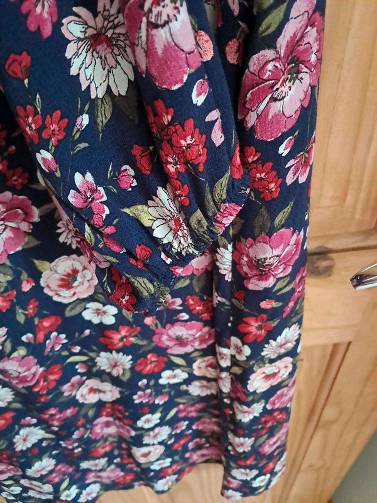Floral long sleeve dress
