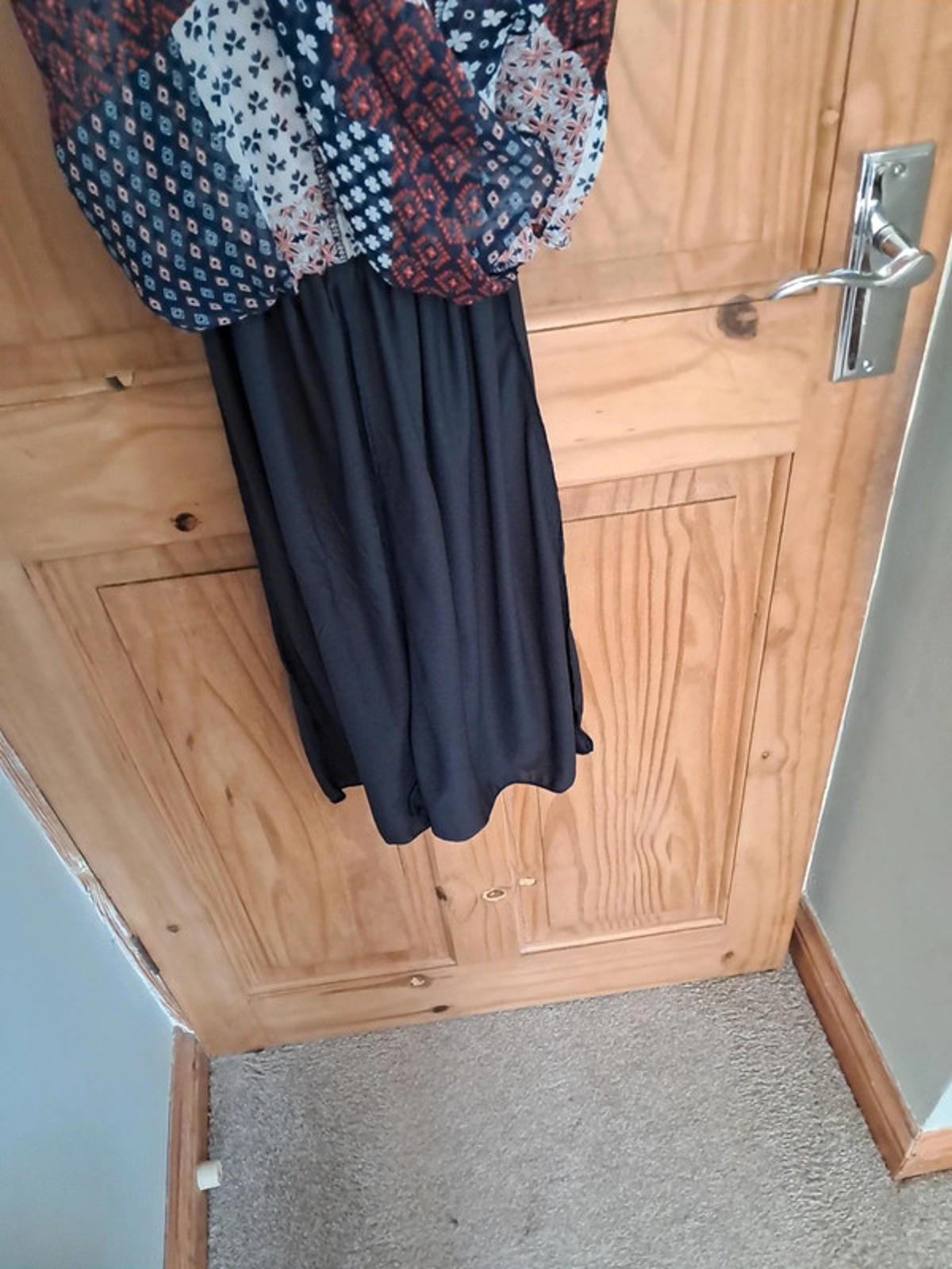 Paisley print dress