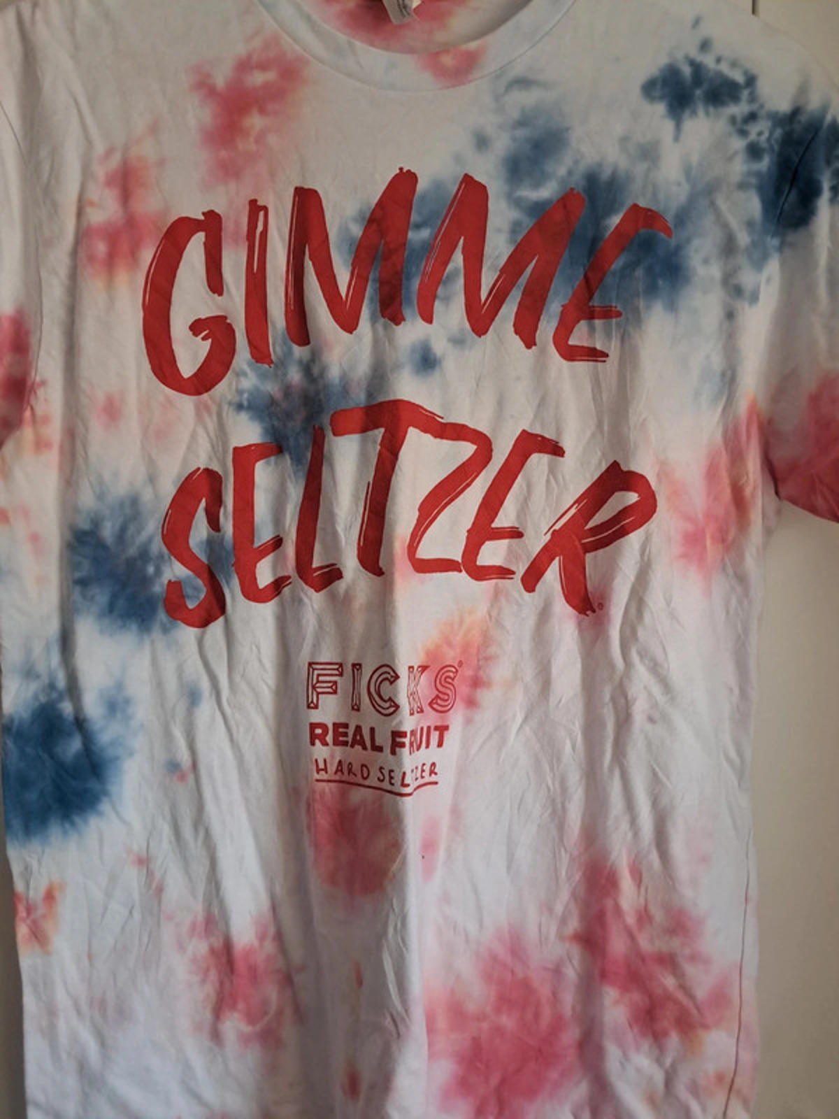 Tie dye t shirt 'Ficks'