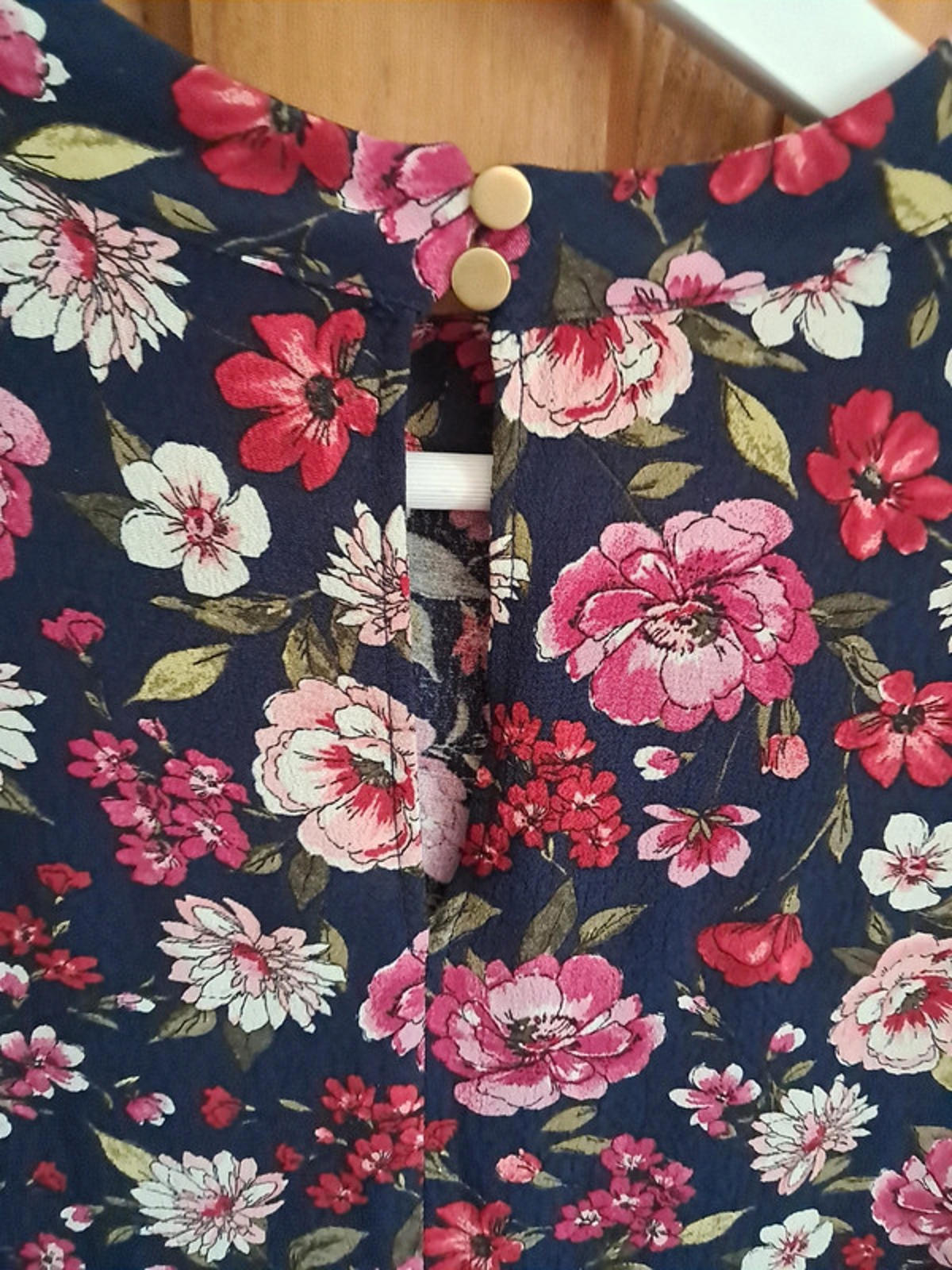 Floral long sleeve dress