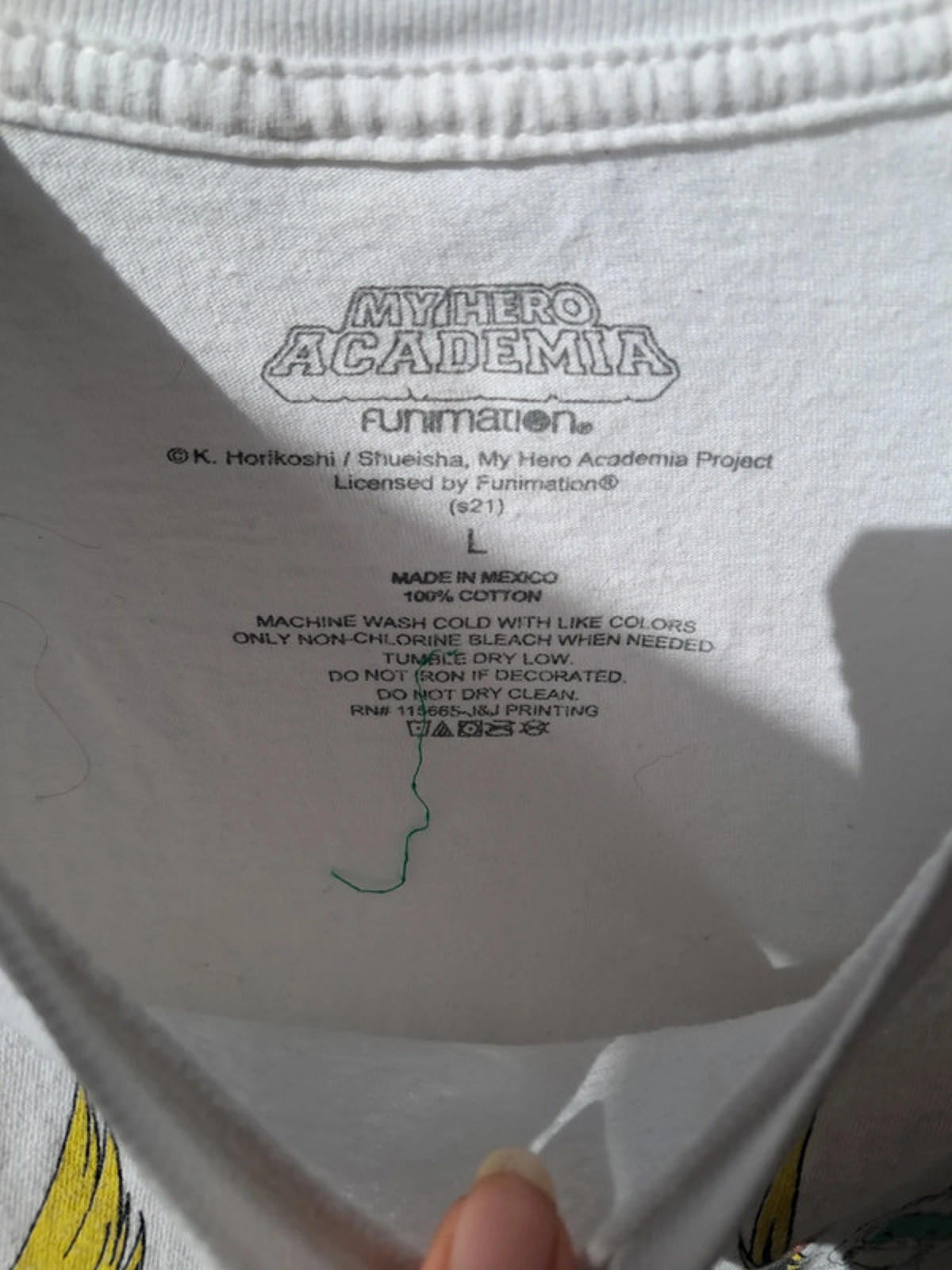 My hero academia t shirt