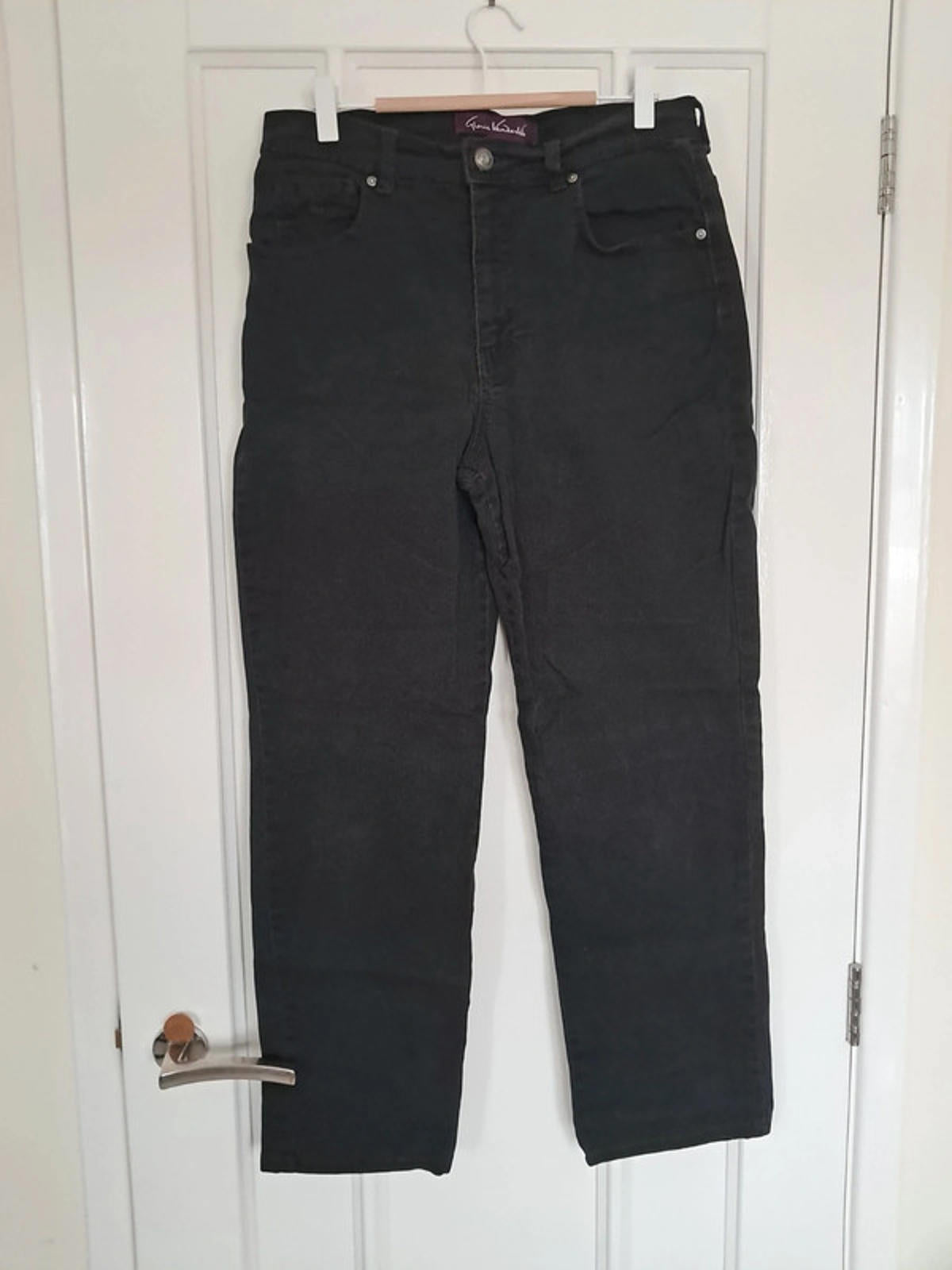 Gloria vanderbilt 10 black Swan jeans