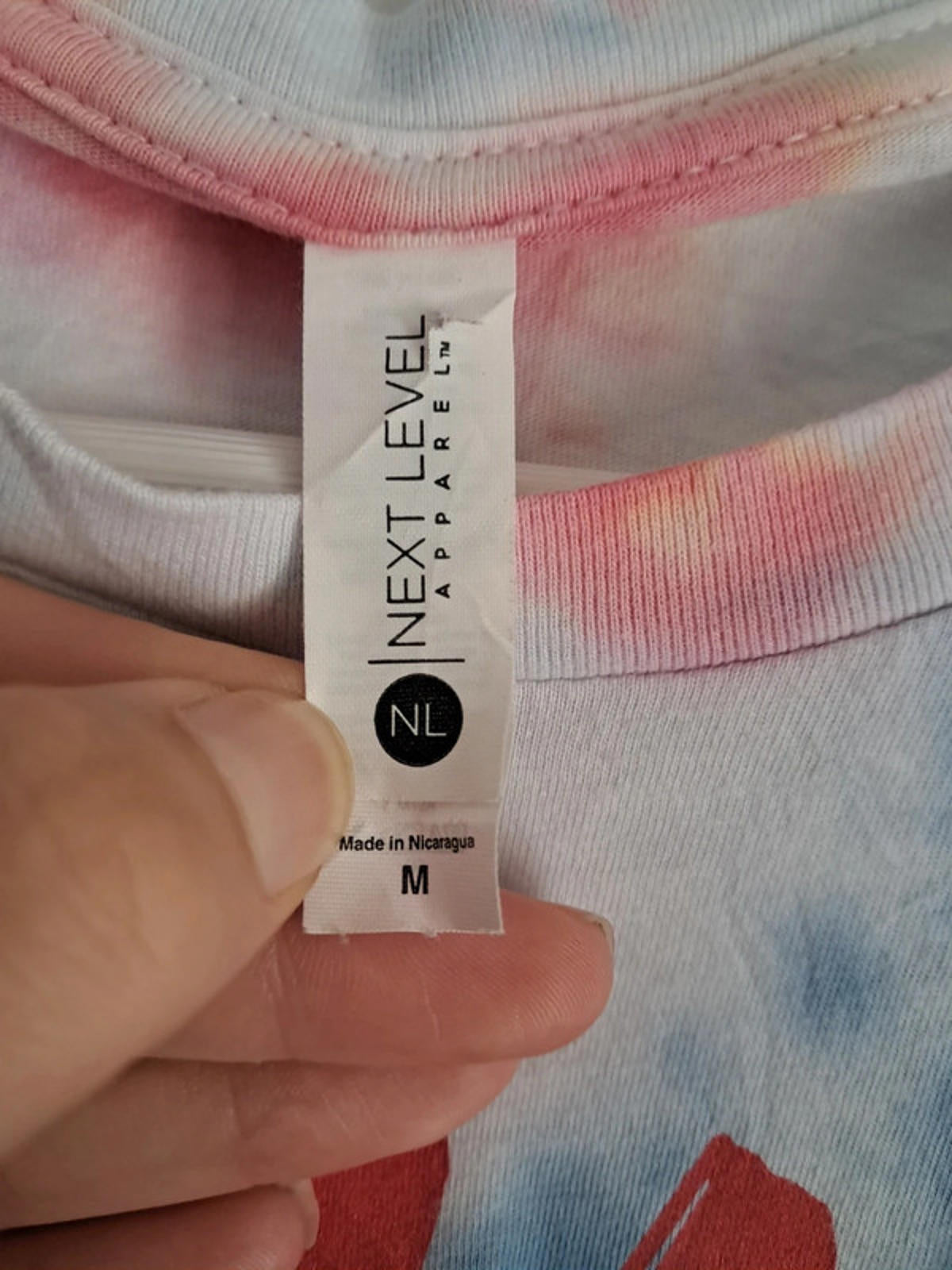 Tie dye t shirt 'Ficks'