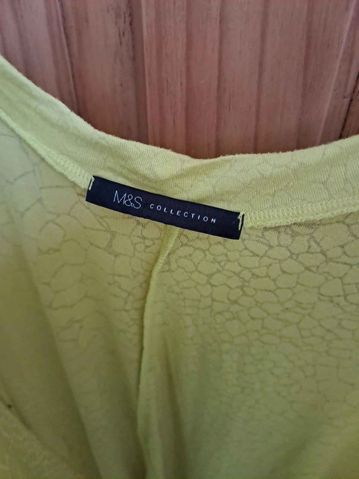 Neon Green print dress