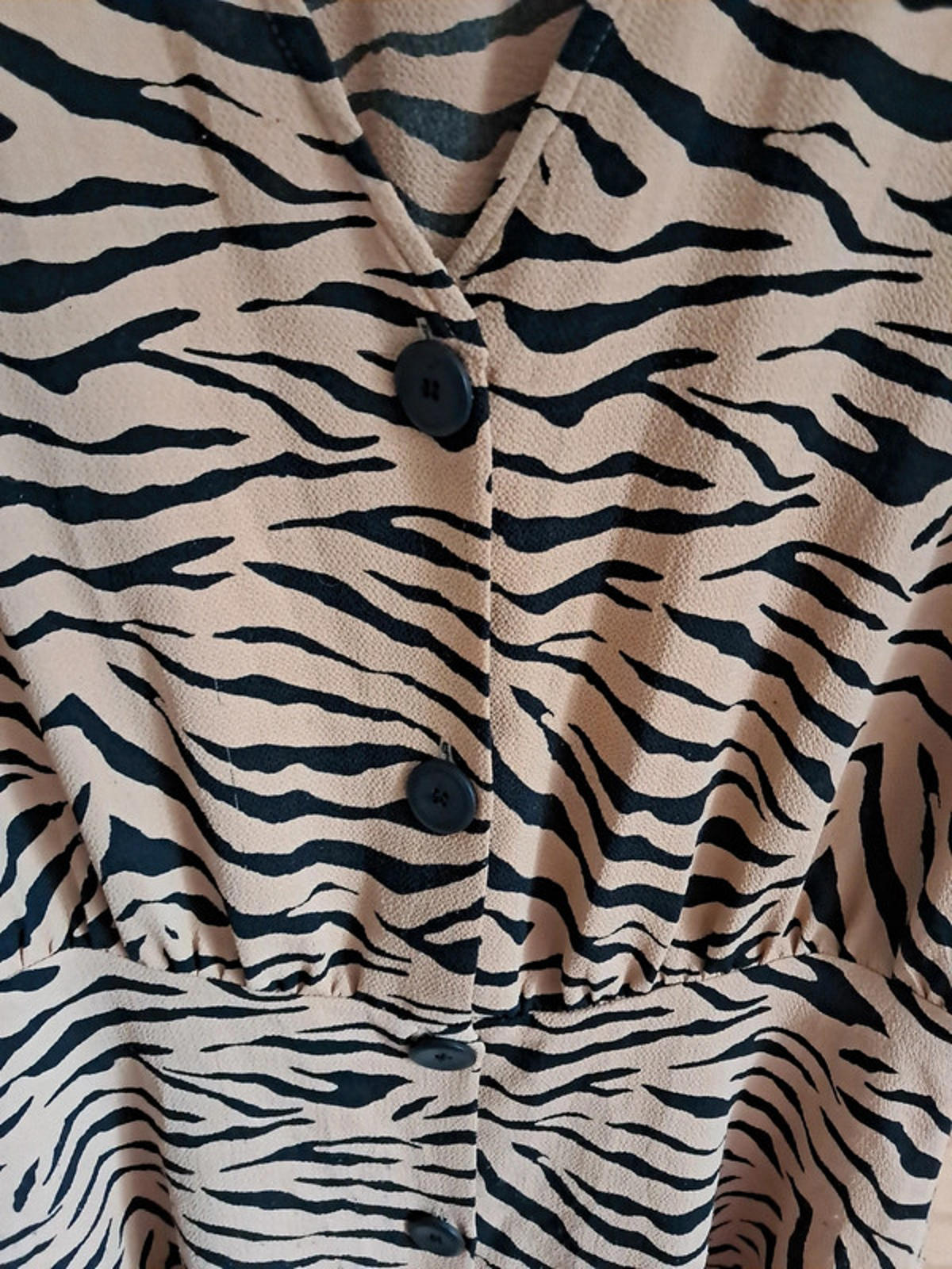 Tiger print dress