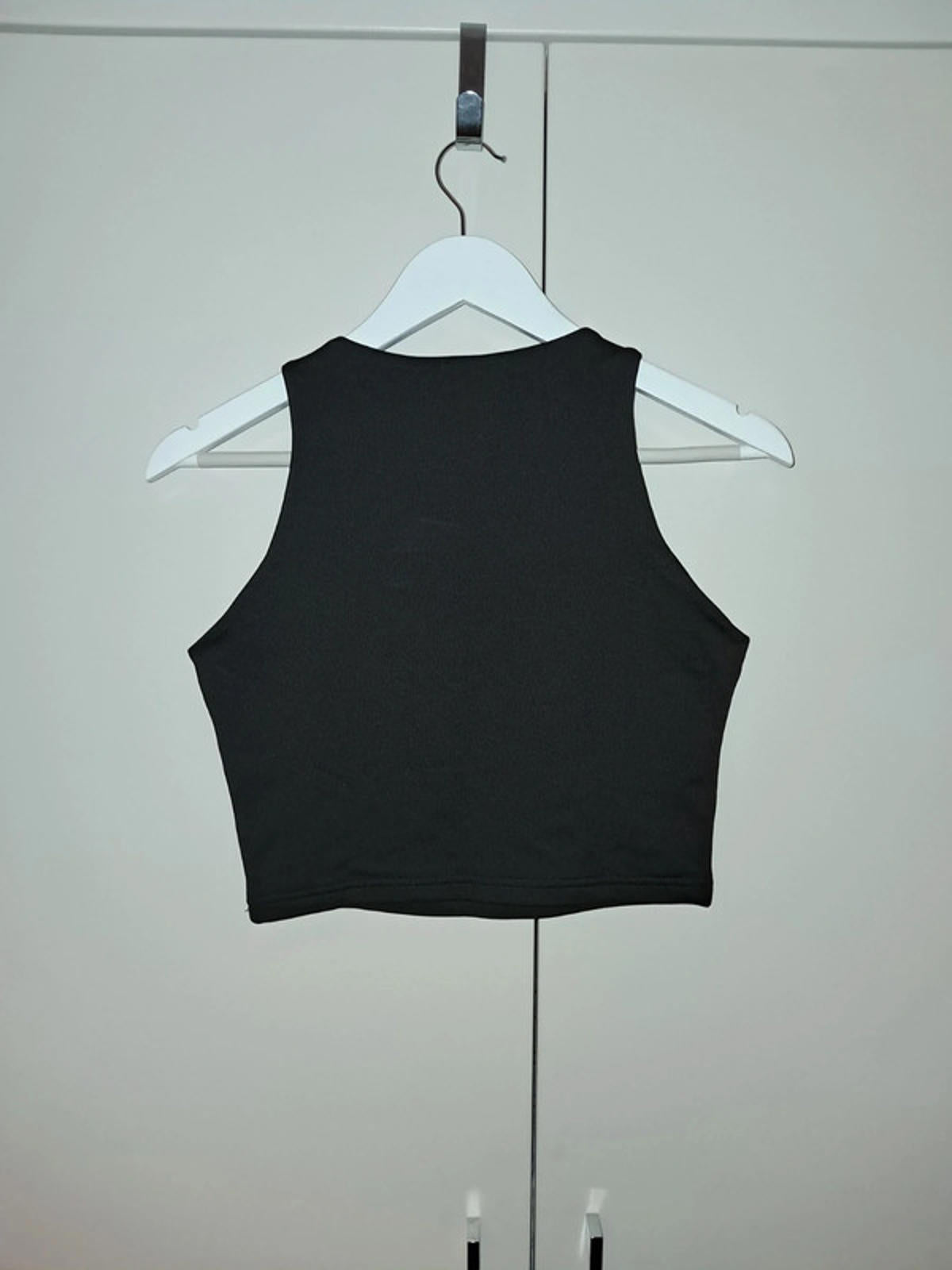 Black crop top