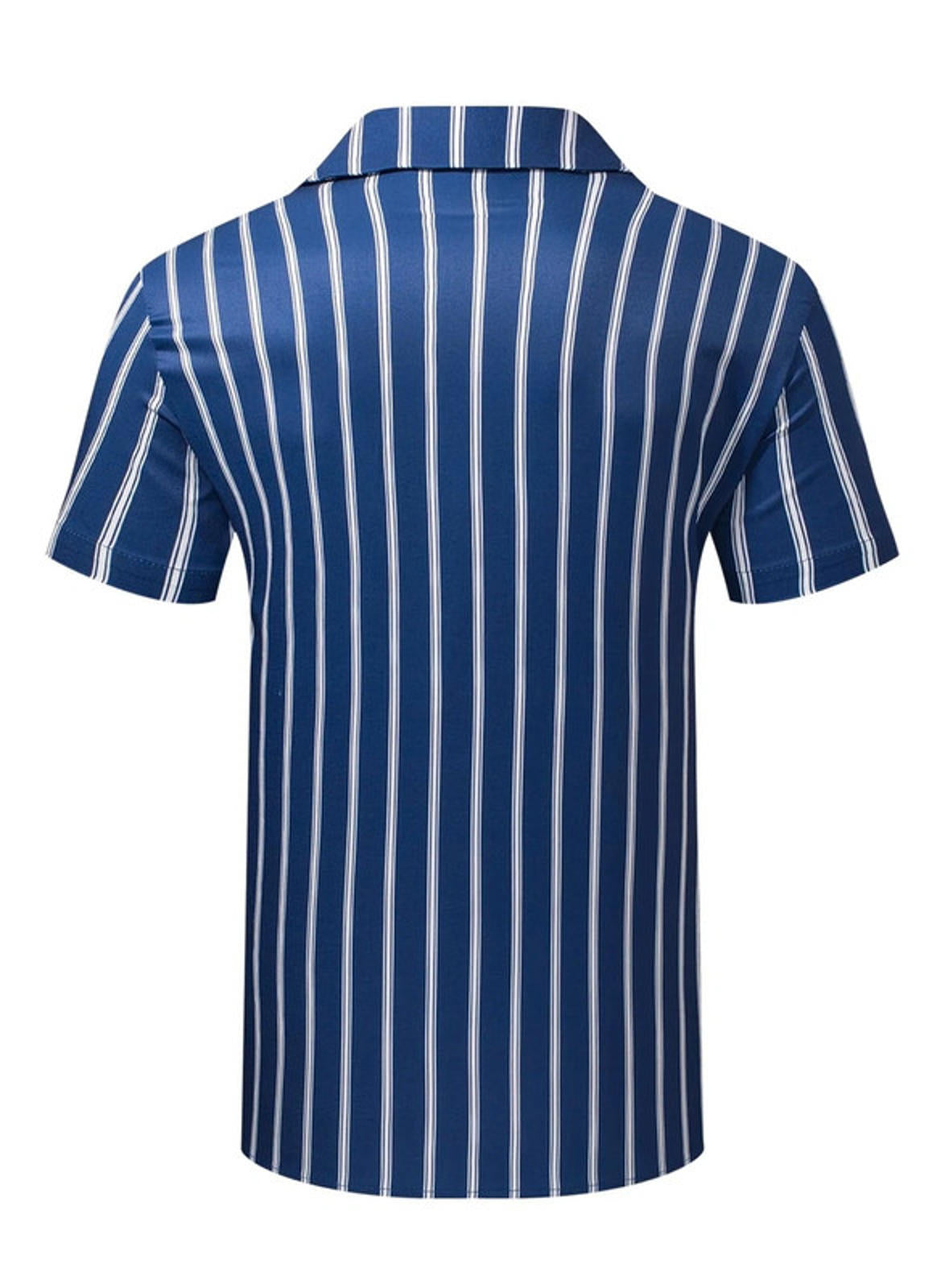 Blue striped shirt