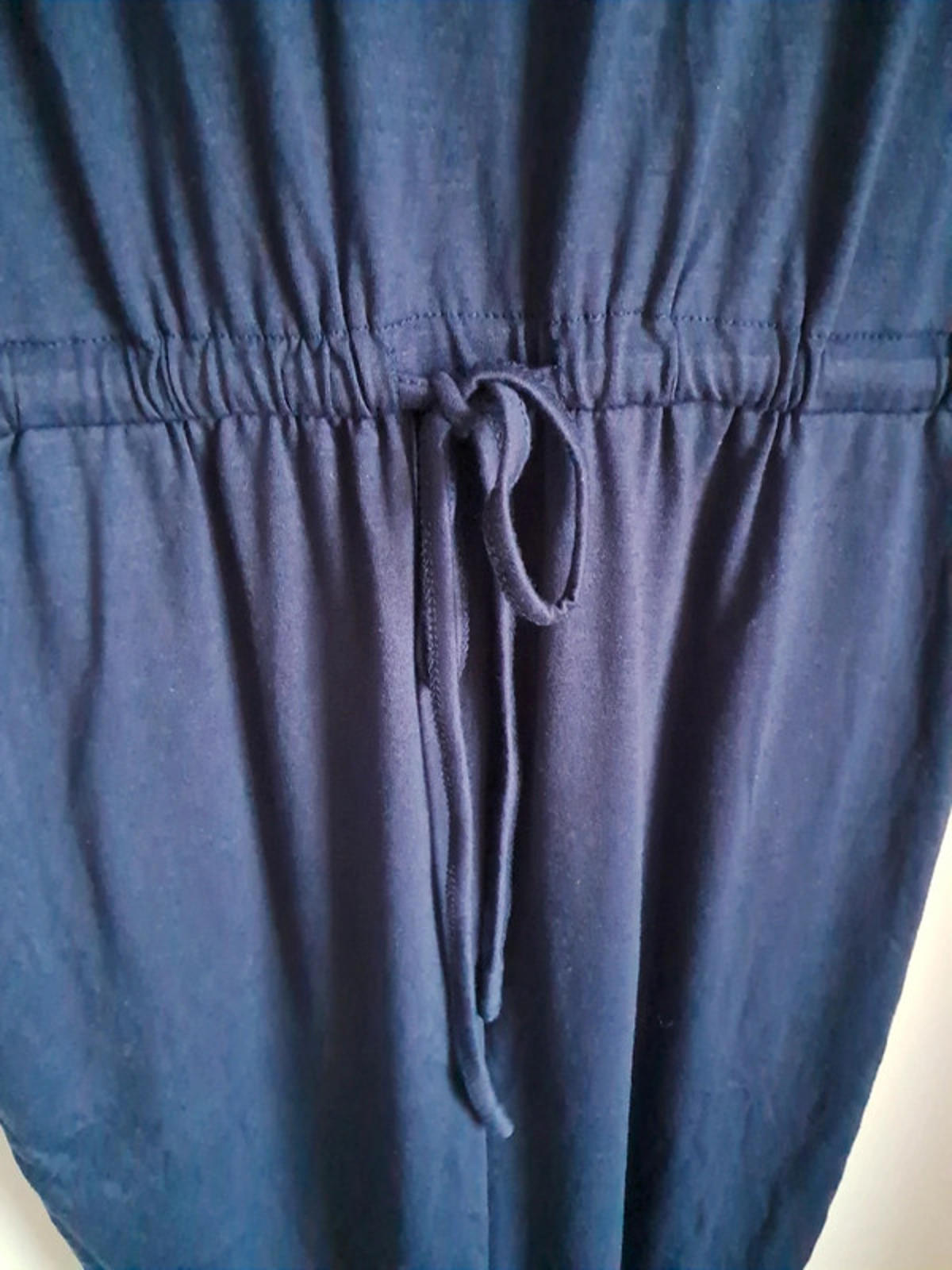 Blue jumpsuit