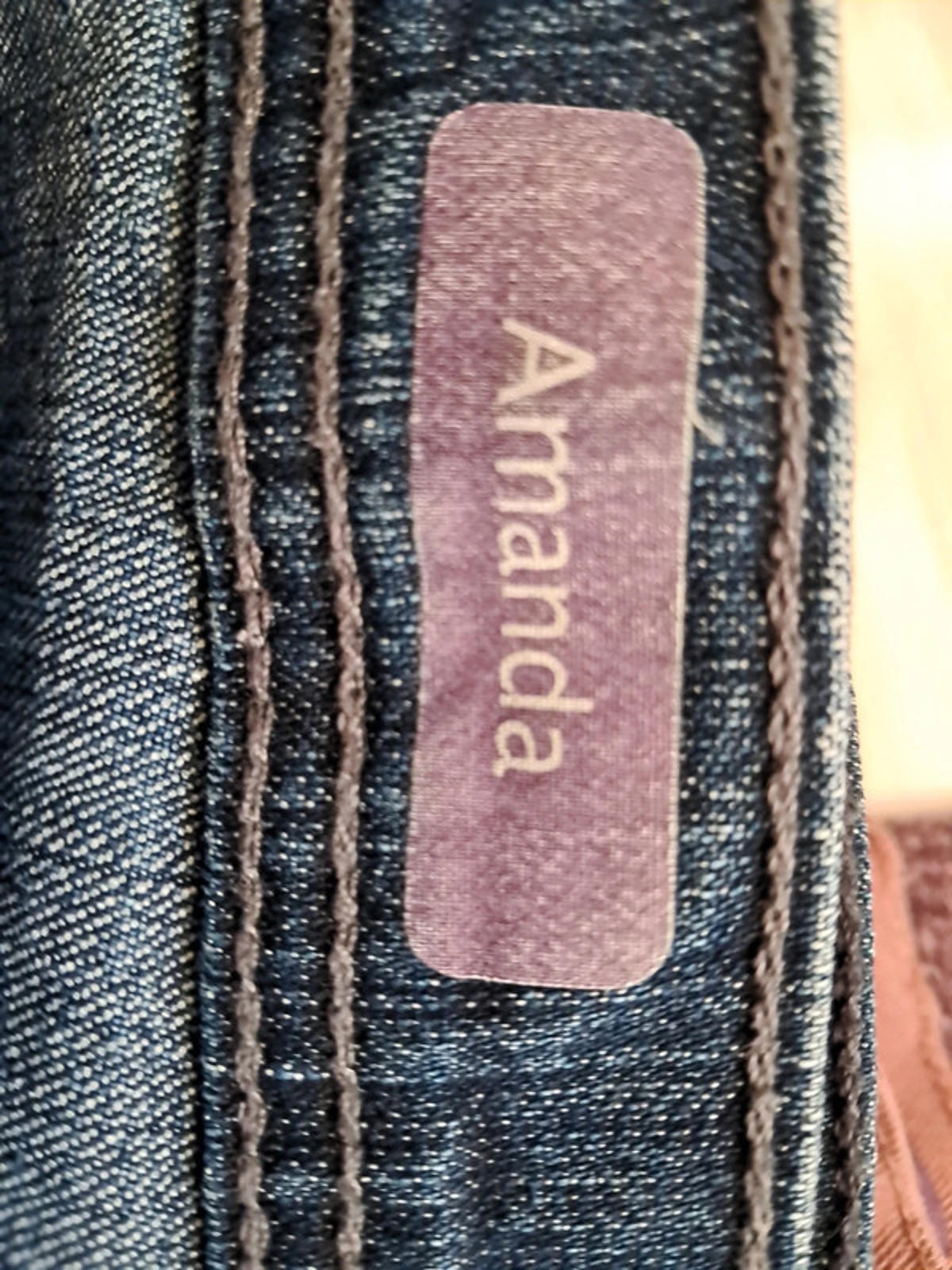 Gloria vanderbilt 14P "Amanda" demin jeans