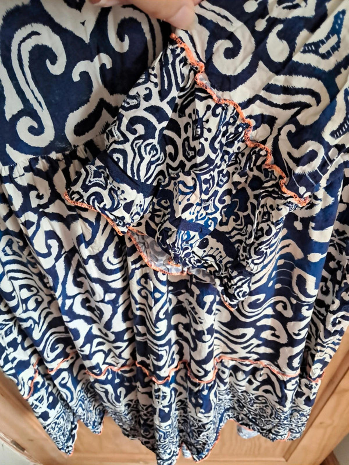 Blue smock dress