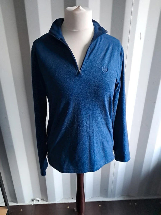 Blue Chaps long sleeve pullover Jumper