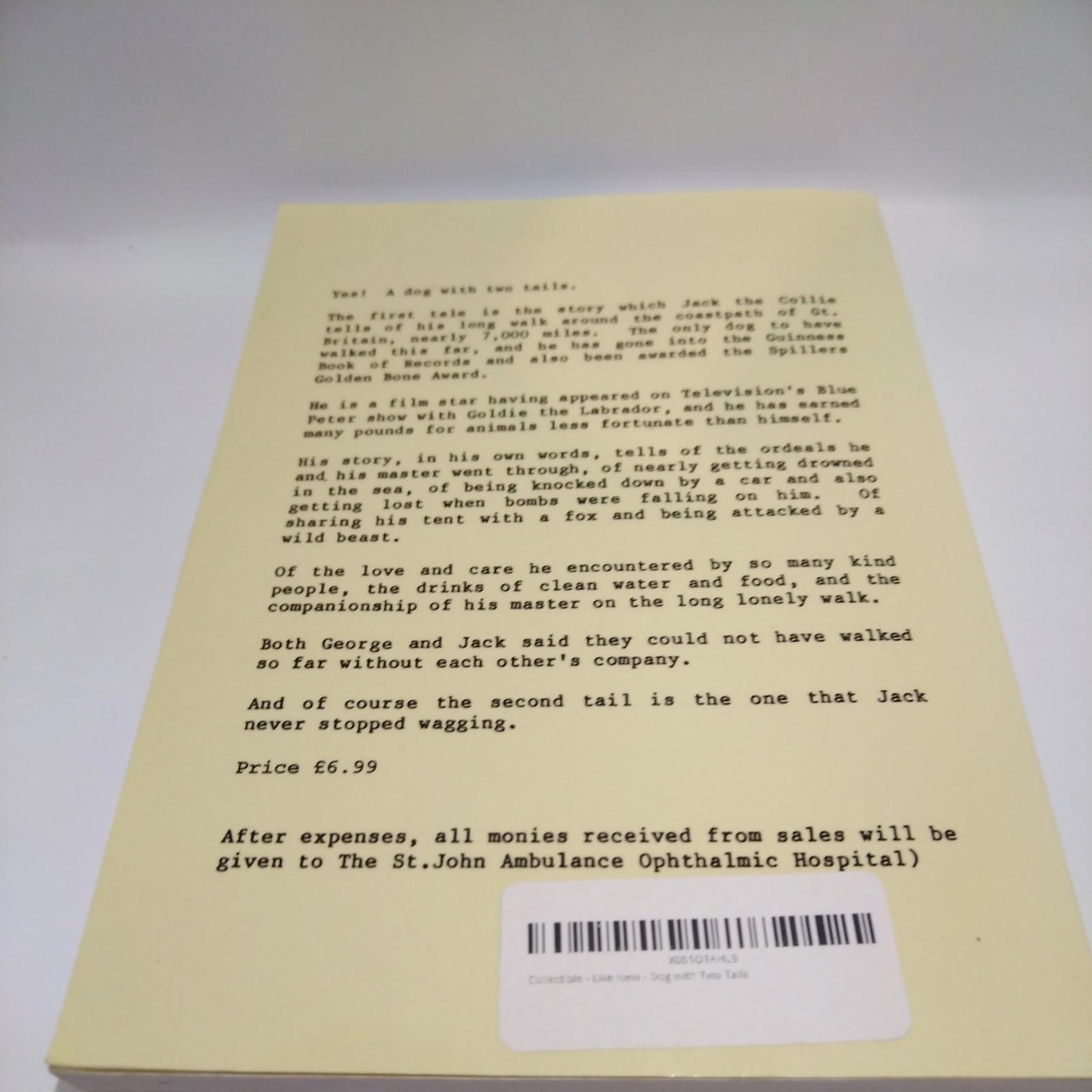 A Dog with Two Tails by Crystal Elizabeth Nicholson Paperback Book