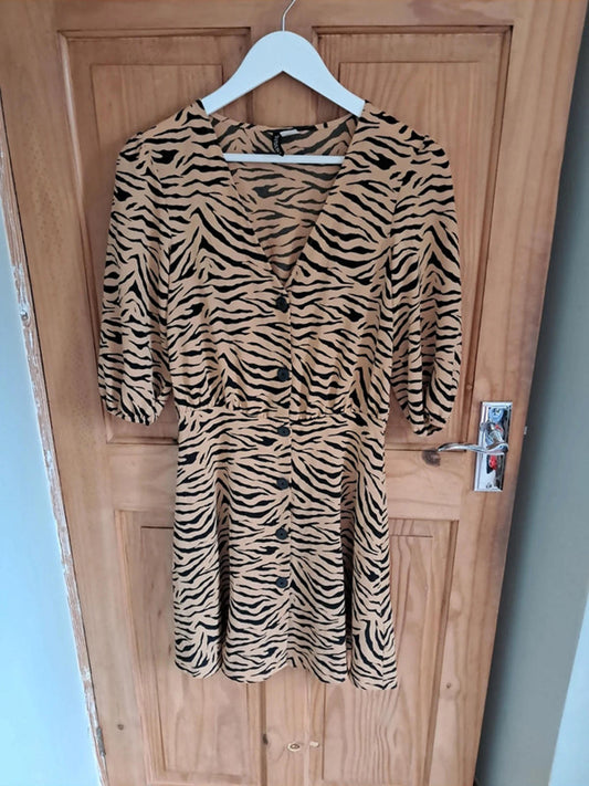 Tiger print dress