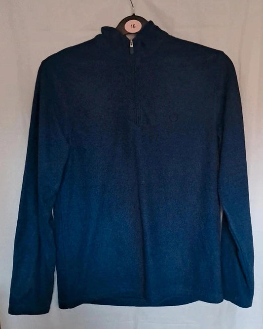 Blue Chaps long sleeve pullover Jumper