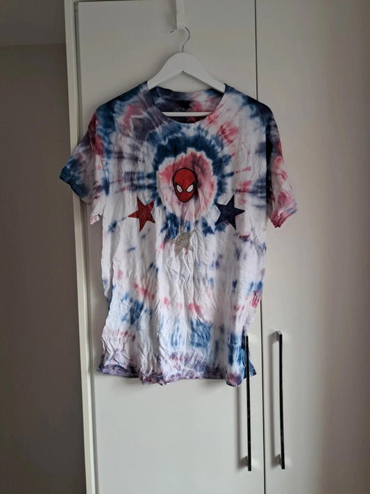 Embellished tie dye shirt