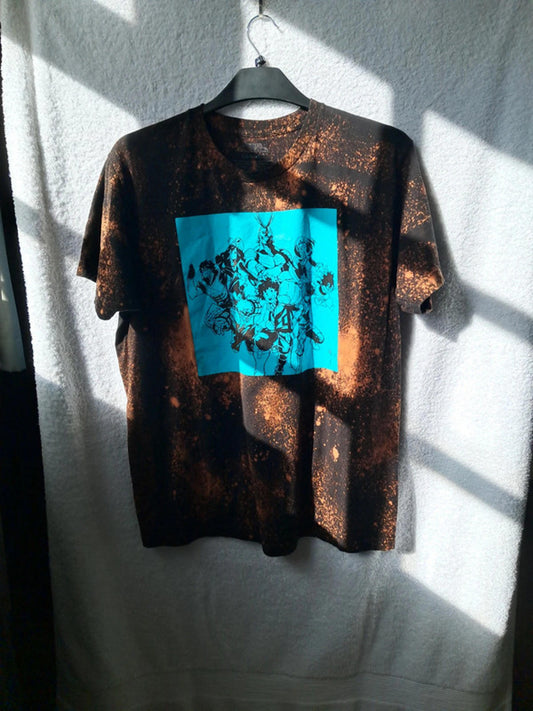 Blood splatter, my hero academia t shirt
